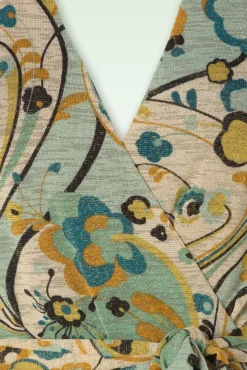 Zita Jumpsuit Frenzy In Dusty Turquoise